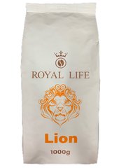 1кг, Кава в зернах 40% арабіка 60% робусти "Lion"